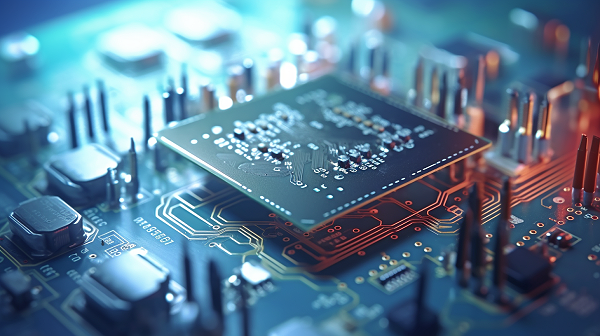千庫網(wǎng)_實(shí)驗(yàn)室高科技工廠PCB上電子元器件的質(zhì)量控制_攝影圖編號4013493